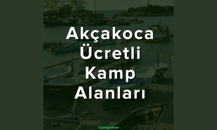 Akcakoca paid campsites