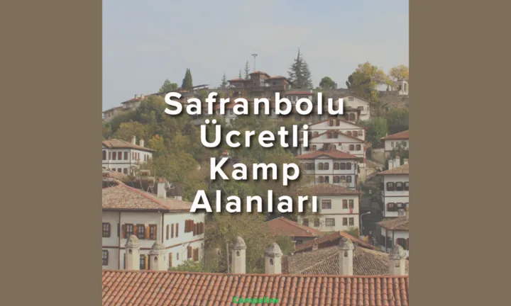 Safranbolu paid camping areas